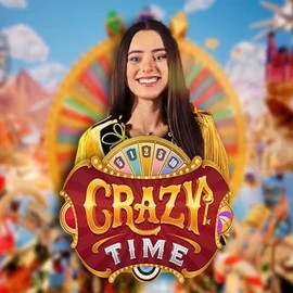 Crazy Time logo by Evolution at 711 CasinoCrazy Time